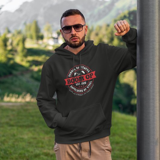 Veste À Capuche Boom Op School of Fitness