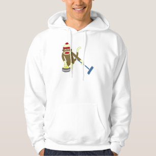 Veste À Capuche Bordage olympique de singe de chaussette