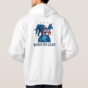Veste À Capuche Born To Lead – Elephant & Donkey on Earth Patrioti