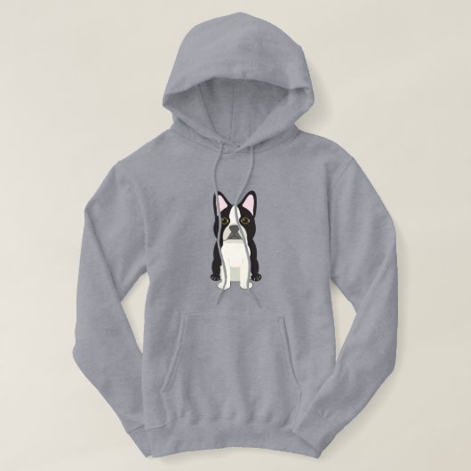 Veste À Capuche Boston Terrier (Design devant)