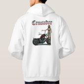 Veste À Capuche Bouclier croisé (Dos)