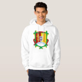 Veste À Capuche Bouclier de Nayarit, Mexique (Devant entier)