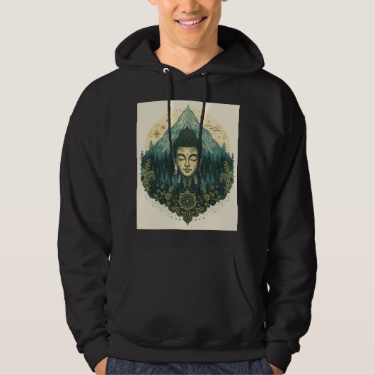 Veste À Capuche Bouddha (Devant)