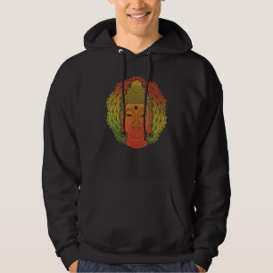 Veste À Capuche Bouddha zen Bouddhisme Mantra Mandala coloré Boudd