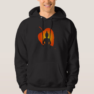 Veste À Capuche Bouddhisme vintage Sunset Bouddha Zen Spirituel Yo