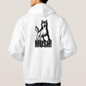 Veste À Capuche Bouillie de maïs enrouée ! (Dos)