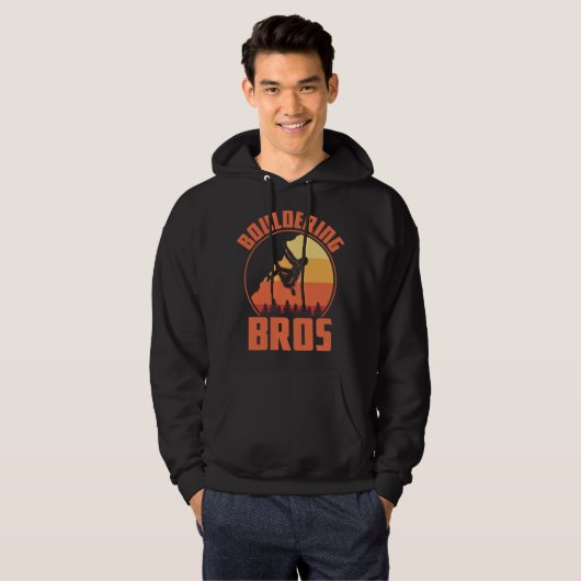 Veste À Capuche Boulderer Escalade Boulderer Bros (Devant entier)