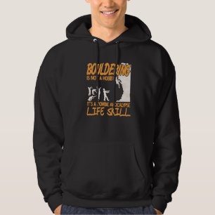 Veste À Capuche Bouldering C'est un Zombie Apocalypse compétence d