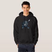 Veste À Capuche Boule de bowling Cool Dabbing (Devant entier)