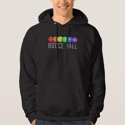 Veste À Capuche Boule de pétanque (Devant)