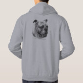 Veste À Capuche Bouledogue anglais (Dos)