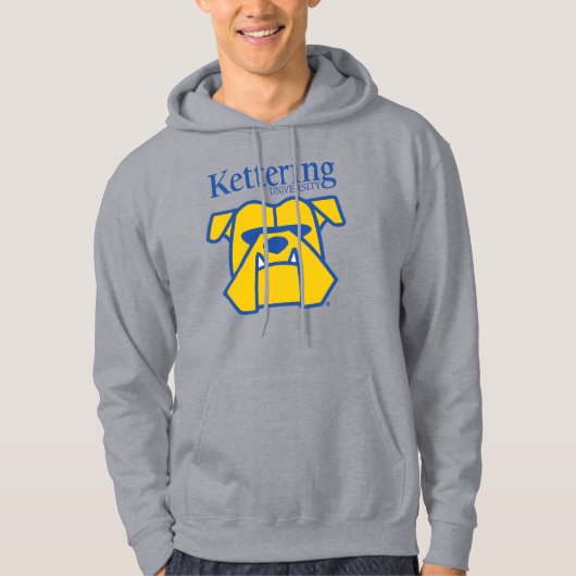 Veste À Capuche Bouledogues de l'Université Kettering (Devant)