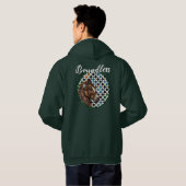 Veste À Capuche Boundless Horse Hoodie – Alhambra Geometric Art Ba (Dos entier)