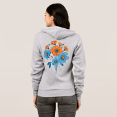 Veste À Capuche Bouquet de fleurs (Dos entier)