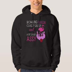 Veste À Capuche Bowling Queen Classy Sassy & Bit Smart Assy Flamin