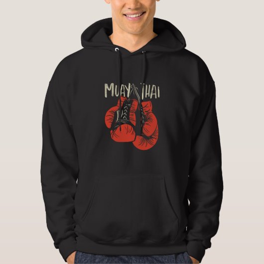 Veste À Capuche Boxe de Muay Thai (Devant)