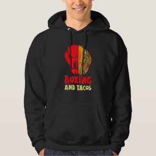Veste À Capuche Boxe Et Tacos Jab Croix Hook Boxe Gants