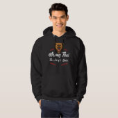 Veste À Capuche Boxe thaïlandaise Kickboxing Muay Thai Bear (Devant entier)