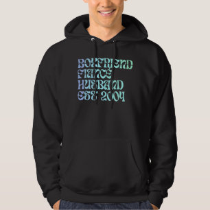 Veste À Capuche Boyfriend Fiance Mari Est 2004 Mariage Annivers