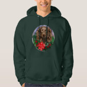 Veste À Capuche Boykin Spaniel Cadeaux de Noël (Devant)