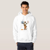 Veste À Capuche Brandon, ours puissant du cirque (Devant entier)