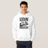 Veste À Capuche Brappp Life Riding Snowmobile Friend (Devant entier)