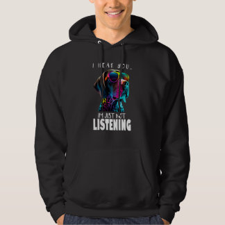 Veste À Capuche Braque allemand Mom Dad 10