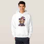 Veste À Capuche Brassin de Basset Sorcière (Devant entier)