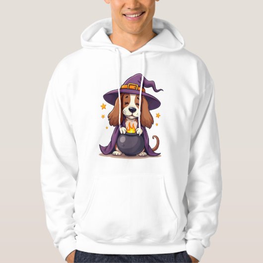 Veste À Capuche Brassin de Basset Sorcière (Devant)