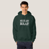 VESTE À CAPUCHE BRAT MILITAIRE (Devant entier)