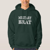 VESTE À CAPUCHE BRAT MILITAIRE (Devant)