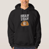 Veste À Capuche Bready Steady Go Pun Pour Pain Baker (Devant)