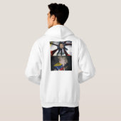 Veste À Capuche “Breaking News Confusion”  T-Shirt Hoodies (Dos entier)