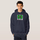 Veste À Capuche Brésil (Devant entier)