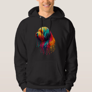 Veste À Capuche Briards de peinture à séchage Berger de Brie D
