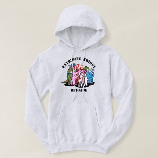 Veste À Capuche Brigade Fantaisie Patriotique (Design devant)