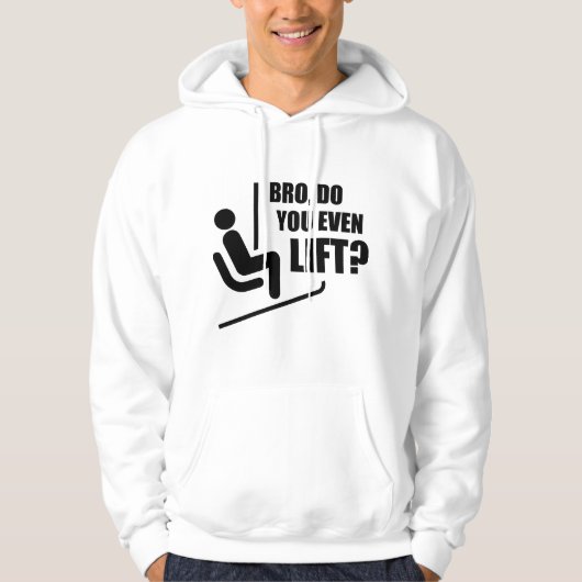 Veste À Capuche Bro, Tu Souffles Même ? (Devant)