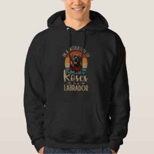 Veste À Capuche Brown Lab Chien Labrador Retriever Maman
