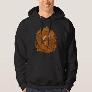 Veste À Capuche Brown Ours Faune Extérieur Nature Forêt Mère