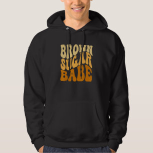 Veste À Capuche Brown sucre Babe Melanin Queen Melanin Magie Bl