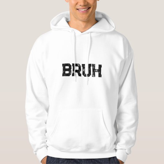 Veste À Capuche Bruh (Devant)