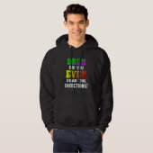 Veste À Capuche Bruh Avez-Vous Même Lu Les Instructions Enseignant (Devant entier)