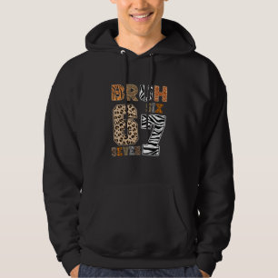 Veste À Capuche Bruh Six Seven 67 Mème Impression Animalière Stree
