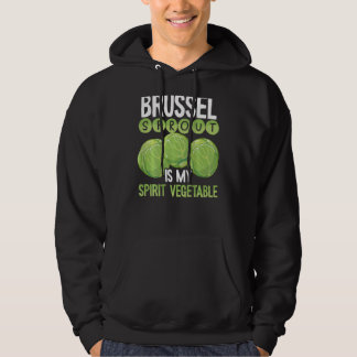 Veste À Capuche Brussels Sprout Is My Spirit Vegetable Backprint V