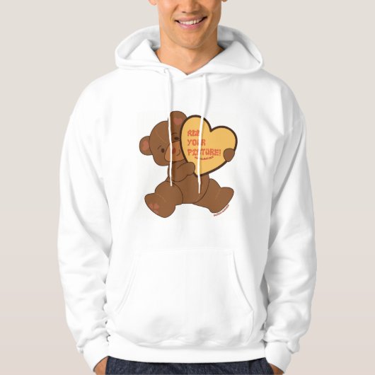 Veste À Capuche Buble mignon Ours Brown Sweatshirt couleur (Devant)