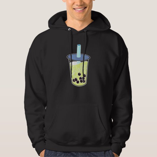 Veste À Capuche Buble Tea Boba Milk Tea Baller (Devant)