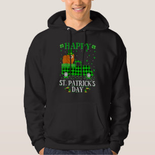 Veste À Capuche Buffalo Plaid Green Truck Chow Chow Chien St Patro