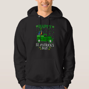 Veste À Capuche Buffalo Plaid Green Truck Kingfisd Bird St Patri