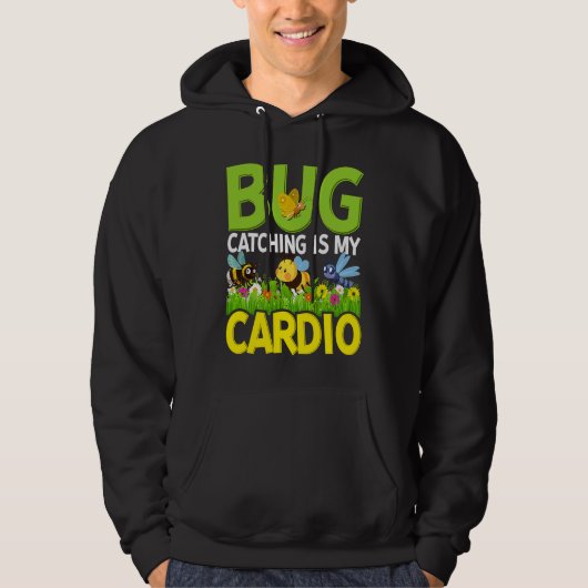Veste À Capuche Bug  Insect Science  Bug Catching is my Cardio  4 (Devant)