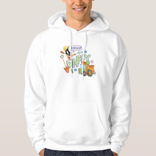 Veste À Capuche BUGS BUNNY BUILDERS™| DAFFY DUCK™ Sketch Art (Devant)